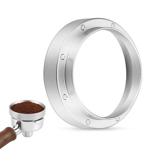 Thinp 54mm Dosing Funnel - Magnetic Aluminium Espresso Ring with 8 Magnets for Enhanced Coffee Preparation