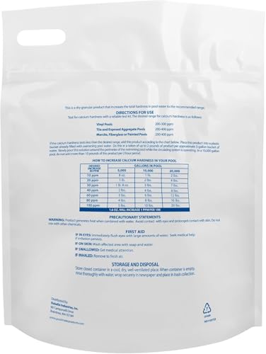 Image of Pool Mate 8-Pounds Premium Calcium Hardness Increaser for Pools, 100% Calcium Chloride