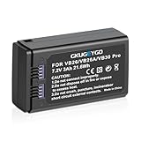 GKUGEYGO VB30 Replacement Lithium Battery for V1 PRO VB30 PRO VB26 VB26A VB26B V1 V860III V850III Series Flash