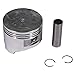 Stens 515-450 Metal Piston Standard Size, Replaces Honda: 13101-ZH9-000, Fits Honda: GX270, Cylinder Bore Size: 77 mm,Silver