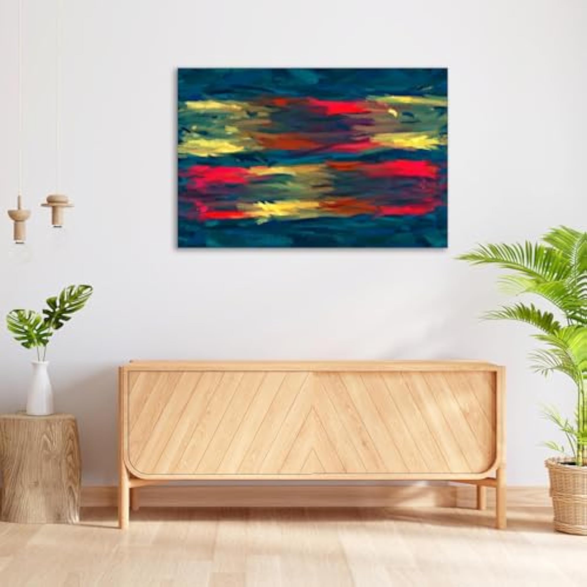 Abstract Art D21 Peel & Stick Vinyl Wall Sticker