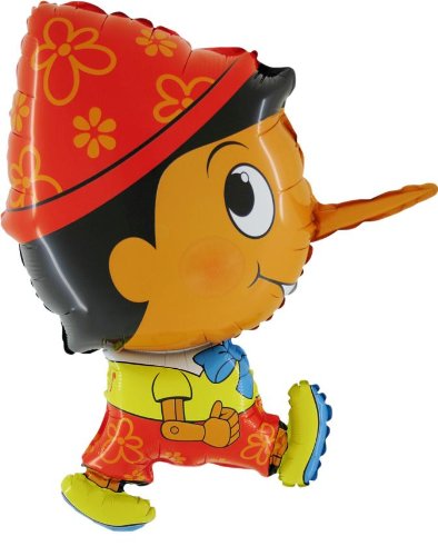 Toyland® 31 Inch Pinocchio Foil Shaped Balloon (CS145) [Toy]