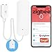 Produktbild Sone Smart One Zigbee Wassermelder 3.0  Wassersensor  Kompatibel mit Tuya & Smart Life  Alarm bei Wasseraustritt  Zigbee Water Leak Sensor  Kompakt & Smart