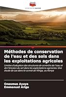 Méthodes de conservation de l'eau et des sols dans les exploitations agricoles (French Edition) 3639817567 Book Cover