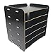 Produktbild Tisch Organizer, Vicoki 6 Fächer A4 Briefablage Büro Schreibtisch Organizer Briefkorb Office Desktop Organizer Caddy Aufbewahrung