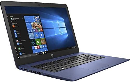 HP Stream - 14-cb116ds 14" Intel Celeron N4000 1.1 GHz Intel UHD Graphics 4 GB RAM 64 GB eMMC W10 Home in S Mode BT Webcam Royal Blue