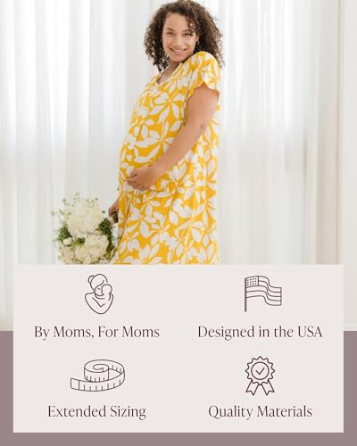 Image of Kindred Bravely Labor and Delivery Gown, 3 in 1 Hospital Gowns for Women Labor Delivery