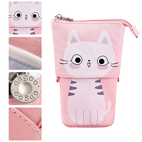 NUOBESTY Estojo para LÃ¡pis Infantil Bolsa para LÃ¡pis Porta-Canetas ZÃ­per Papelaria Bolsa Bolsa pa