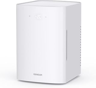 EENOUR 小型冷蔵庫 13L 冷温庫 ECOモード 保温・保冷両用 ペルチェ式 -2℃～60℃ 温度調節可 | LCD温度表示 省エネ AC100V/DC12V両用 静音 操作簡単 コンパクト 車中泊 キャンプ アウトドア