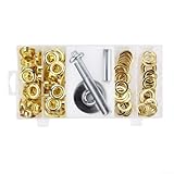 Photo Gallery yuangang 103pcs tarp grommet kit di installazione di riparazione occhielli rondelle strumenti di installazione scatola di immagazzinaggio per tende sacchi a pelo Photo Gallery yuangang 103pcs tarp grommet kit di installazione di riparazione occhielli rondelle strumenti di installazione scatola di immagazzinaggio per tende sacchi a pelo