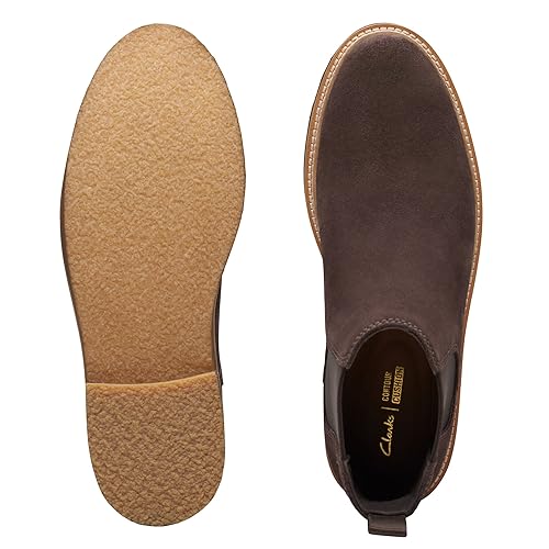 Clarks Clarks Men's Clarkdale Easy Dark Brown Suede 7 Medium