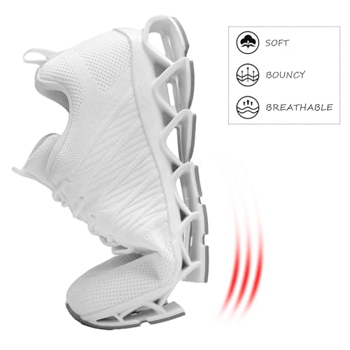 Image of Mens Slip on Running Walking Shoes Blade Tennis Casual Fashion Sneakers Comfort Non Slip Work Sport Athletic Trainer