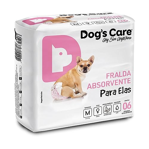 Eco Fralda Absorvente para Fêmeas - M 06 Unidades