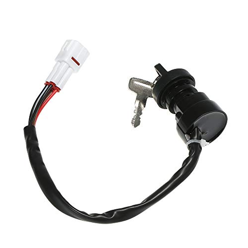 Yorten Chave de ignição compatível com YAMAHA BIG BEAR YFM350 2x4 4x4 1995-1999 ATV