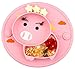 Baby Divided Plate Silicone- Portable Non Slip Child Feeding Placemat Suction Plate for Children Babies and Kids Dinner Plate Microwave Dishwasher Safe