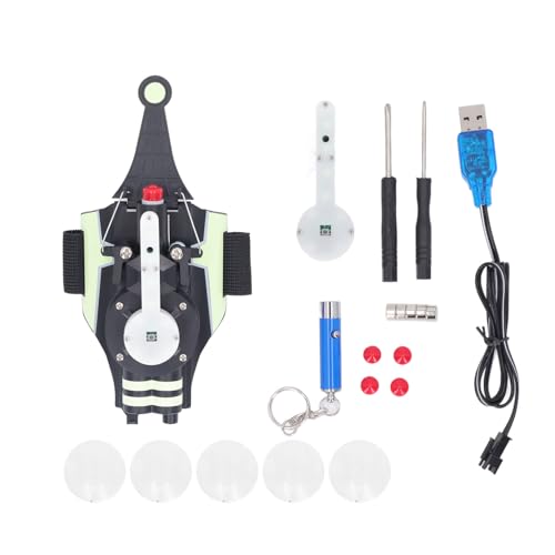 Brinquedo de corda infantil lançador, ímã de 3 metros de distância, lançador de sucção, brinquedo pa