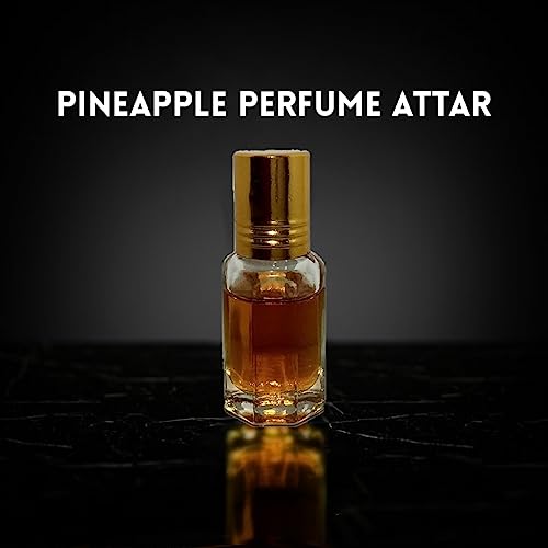 Image of Pineapple Attar Perfume (Yellow) | Long Lasting Luxury Scent Etra /Ittar | For Personal & Religious Use (SAA 80, Pineapple, 6, S, 1, SAA 80)