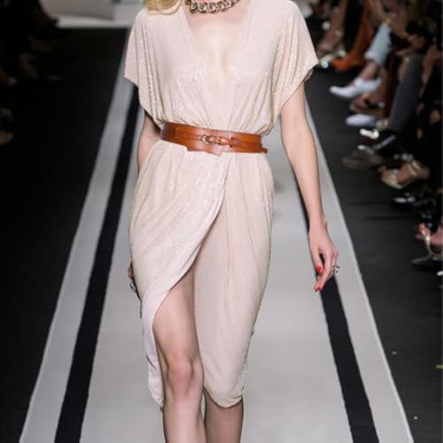 Belts for Women Fashion Wide Belt Adjustable Waist Belt Suitable for Dresses Blazers Trench Coats & Outfit Styling3