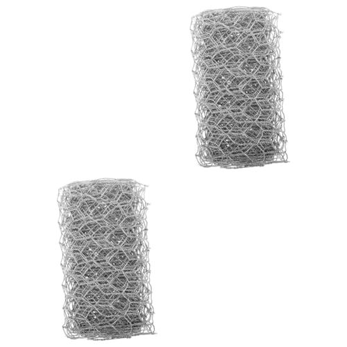 SUPVOX 2pezzi Rete Per Pollame Rete Di Protezione Per Giardino e Recinzione Animali Sicurezza e Versatilità Per Progetti Di Fai Da Te e Giardinaggio