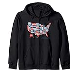 Mappa Abbigliamento USA