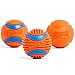 Chuckit! Dog Balls - Interactive Dog Toys, High-Bounce Fetch Ball, Ultra and Rugged Balls, Durable - Size Medium, 2.5-inch Diameter, Set of 3