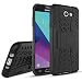 Galaxy J7 V Case, Galaxy J7 Prime Case, Galaxy J7 Perx Case, Galaxy J7 Sky Pro / Galaxy Halo Case, OEAGO Samsung Galaxy J7 2017 Case Tough Rugged Dual Layer Protective Case with Kickstand - Black