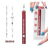 レッドカーペット マニキュア Eファイル 電動ネイルファイル 軽量 ポータブル ネイルドリル シェイピング ファイリング ジェル除去 交換可能なビット12個 サンディングバンド 6本 DIYマニキュア&ペディキュア用