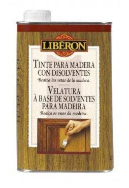 Liberon Tinta para madeira com dissolventes, carvalho escuro, 500 ml