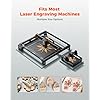 ACMER Honeycomb Laser Bed 300 * 300mm, Laser Engraver Honeycomb Working Table with Aluminum Backing Plate, Cutting Table for Diode CO2 Fiber Laser Engravers, Desktop Protection