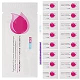 BESPORTBLE 20 Stück Packung Schwangerschaftsteststreifen für Frauen Hochpräzise Früherkennung Zuverlässiger Selbsttest zur Schwangerschaftserkennung Zuhause