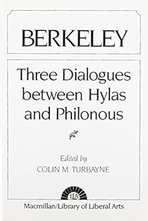 Berkeley: Three Dialogues between Hylas and Philonous by George Berkeley (1954) Paperback