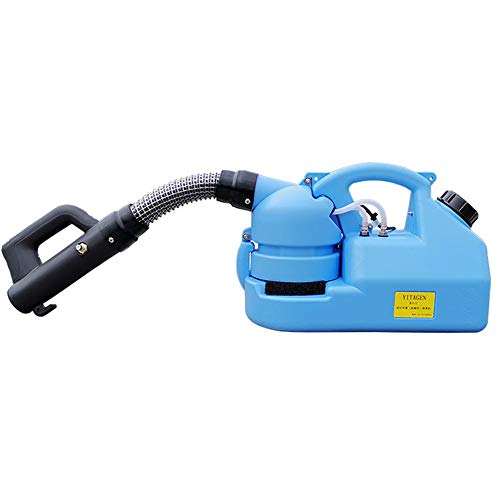 TOPQSC Pulverizador de nebulización ULV eléctrico, 7L, Ultra Capacidad, portátil, ultrabajo, atomizador, máquina de desinfección, Mata Mosquitos, nebulizador, esterilización para jardín público