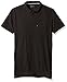 Levi's Men's Baney Slub Jersey Polo, Caviar, Small