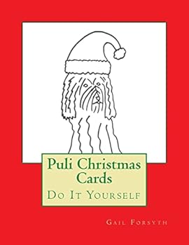 Paperback Puli Christmas Cards: Do It Yourself Book