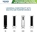 VEVA Premium 2 HEPA Filter with 8 Activated Carbon Pre Filters Compatible with Fellowes AeraMax Air Purifier 90, 100, 90/100, DX5 & DB5 9287001 9324001