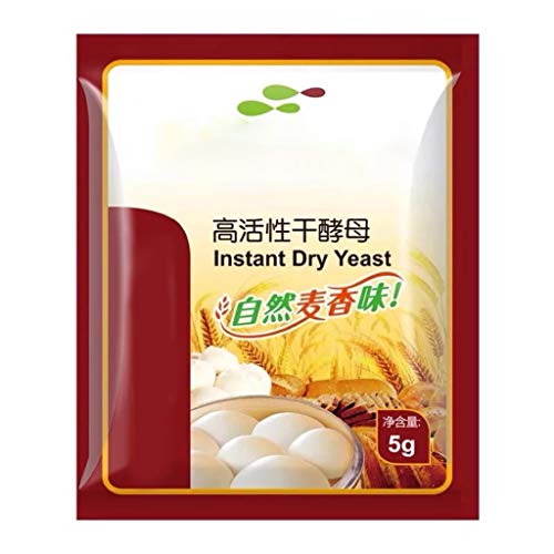 Rhfemd 5g x 10 Bags Bread Active Dry Instant Yeast Fermentation Powder Kitchen DIY Made Bread Making