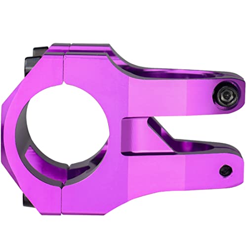 Liteone Mtb Stem 31.8 45Mm Mountain Bike Stem 0 Degree Short Handlebar Stem Mtb Head Stem For Most Bicycle, Road Bike, Bmx, Fixie Gear, Cycling Purple #TOP4