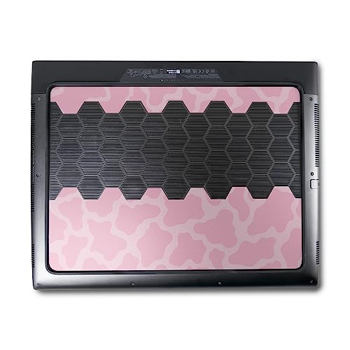 Image of MightySkins Skin Compatible with Alienware M18 R1 (2023) Full Wrap Kit - Pink Giraffe | Protective, Durable, and Unique Vinyl Decal wrap Cover | Easy to Apply & Change Styles | Made in The USA