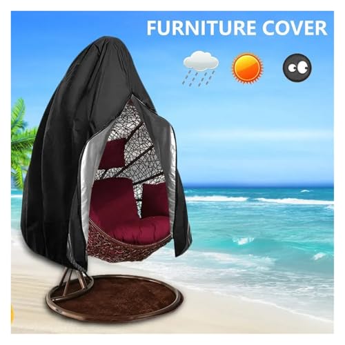 Housse de protection imperméable pour balancelle pour un jardin impeccable en hiver - 3