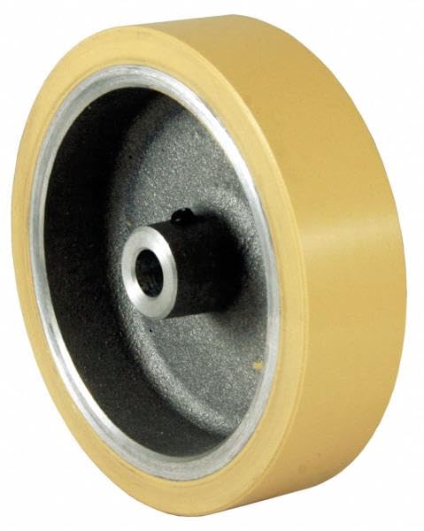 RED LION CONTROLS WF1000OF 1 FT, ANSI S2.19-1989, Flat, MAX Speed 600 RPM, Measuring Wheel, Replacement Wheel for MODLE RPGC and LSC, TAN Polyurethane Tread, USE ON Soft Smooth Materials