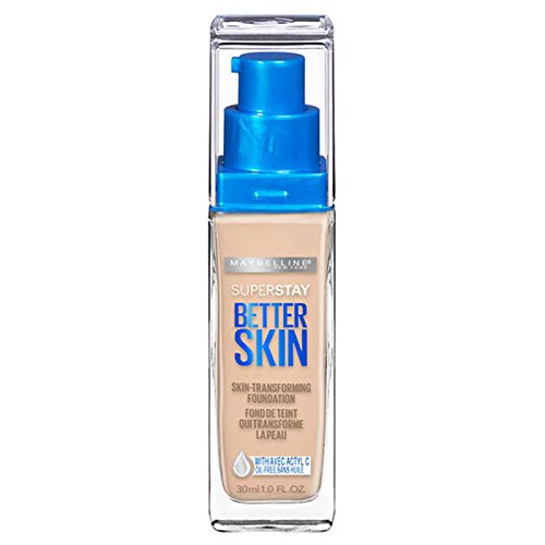 Maybelline New York SuperStay Better Skin Foundation, Nude Beige 1 oz (Pack of 2)