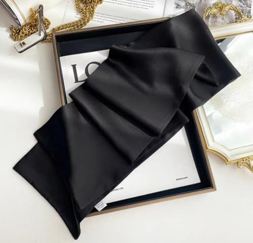 ANDANTINO 100% Silk Scarf for Women 58”*6.3” Long Shawls for Headscarf and Neck- Oblong Hair Wraps with Gift Packed3
