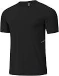 BGOWATU Athletic T-Shirt Dry Fit Gym Shirts Workout Short Sleeve Quick Dry Running Sports Tops Wicking Moisture pour homme