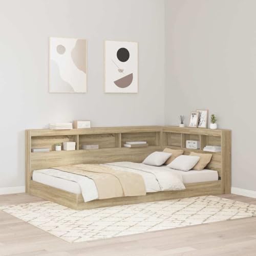 Générique Tête de lit de Rangement Chêne Sonoma 120 cm Bois d'ingénierie,Meubles,Lits & Accessoires,Têtes et Pieds de lit,Marron,37.7 KG,3335535