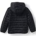 Lands' End Kids Reversible Fleece Insulated Jacket Black Kids Small