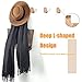LIVESO Wood Wall Hooks, Modern Minimalist Wood Hooks Wall Mounted, Natural Wooden Wall Coat Hook Rack, Wooden pegs for Hanging Hat, Towel, Robe, Bag (Pack of 4pcs)