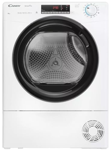 CROE H10A2TBE-S - Asciugatrice con pompa di calore, 10 kg, Caricamento Frontale, Classe energetica A++