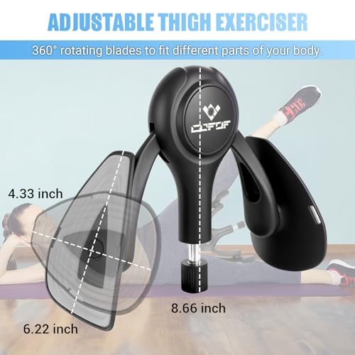 Thigh Trainer, 15-70LB Adjustable Resistance Inner Thigh Exerciser with Bag - Image 5