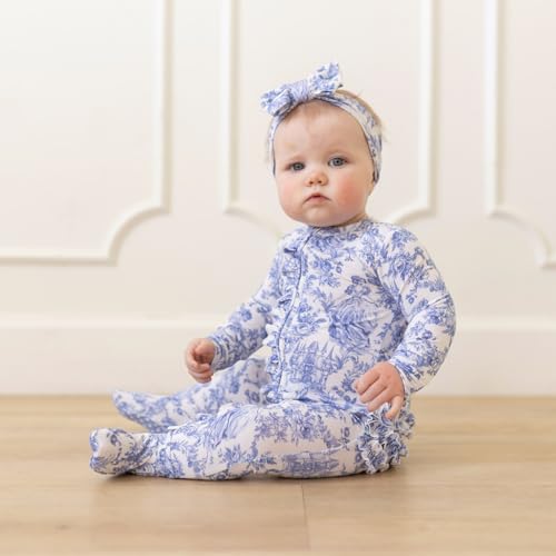 Image of Posh Peanut Baby Rompers Pajamas - Newborn Sleepers Boy Clothes - Kids One Piece PJ - Soft Viscose from Bamboo