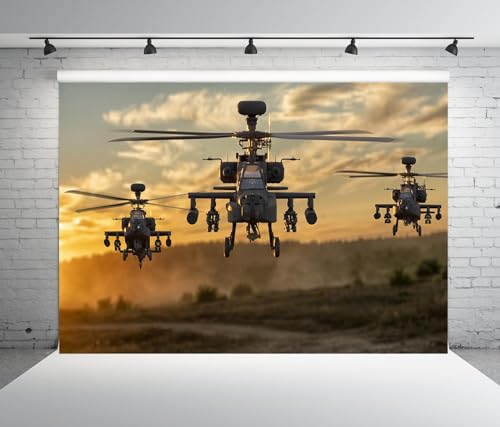 Ilitary Fighter Backdrop For Birthday, 7x5ft Vinyl, Aircraft Force - View #11